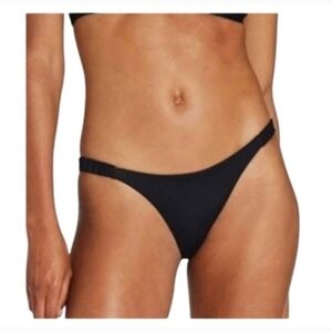 Vitamin A Lennon Bikini Bottom Black